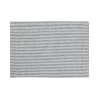 Linen & More Medium Fine Streep Placemat donker grijs 35x50cm (set of 4)