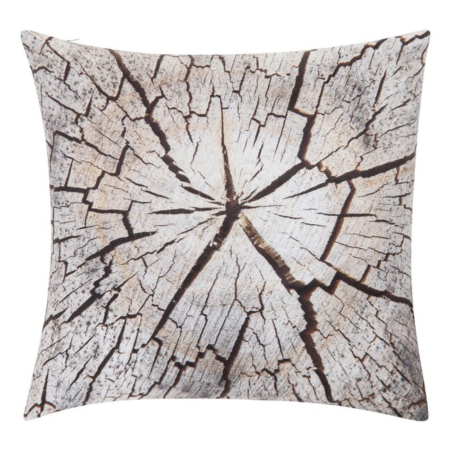 Linen & More Teddy kussen multicolor 45x45cm