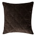 Linen & More Moroccan Fluweel kussen bruin 45x45cm