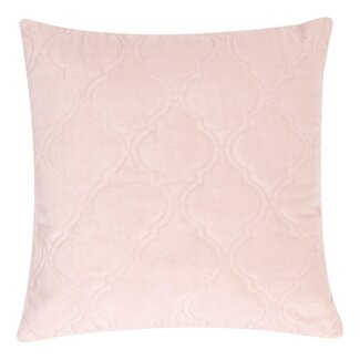 Linen & More Moroccan Fluweel kussen gebroken wit 45x45cm