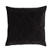 Linen & More Moroccan Fluweel kussen zwart 45x45cm