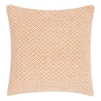 Linen & More Klein Kelim kussen oranje 45x45cm