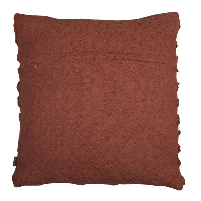 Linen & More Ravi kussen koper 45x45cm