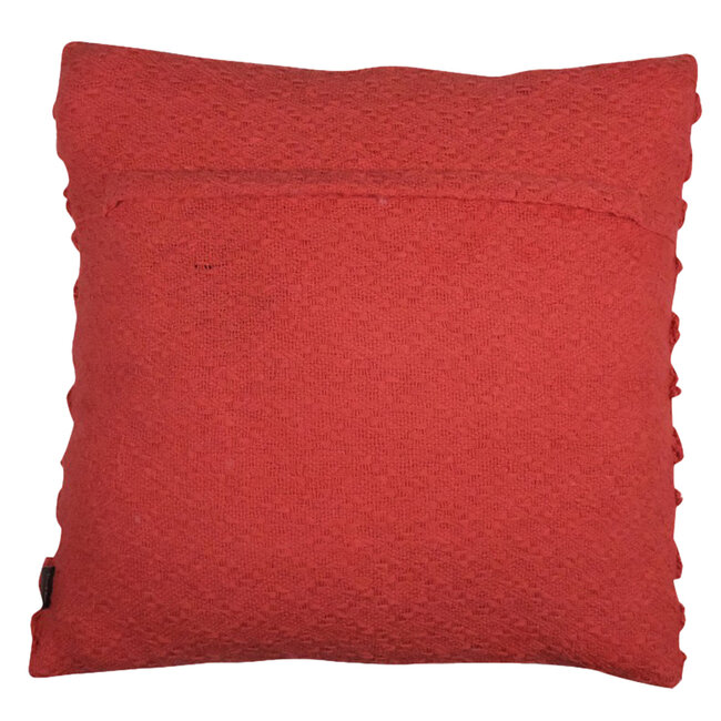 Linen & More Ravi kussen rood 45x45cm