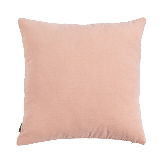 Linen & More Kantha Slub kussen roze 45x45cm