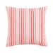 Linen & More Multi Streep kussen roze 45x45cm