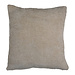 Linen & More Coco Chenille kussen cream 45x45cm