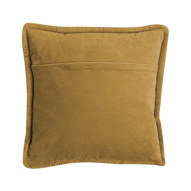 Linen & More Portland kussen geel 45x45cm