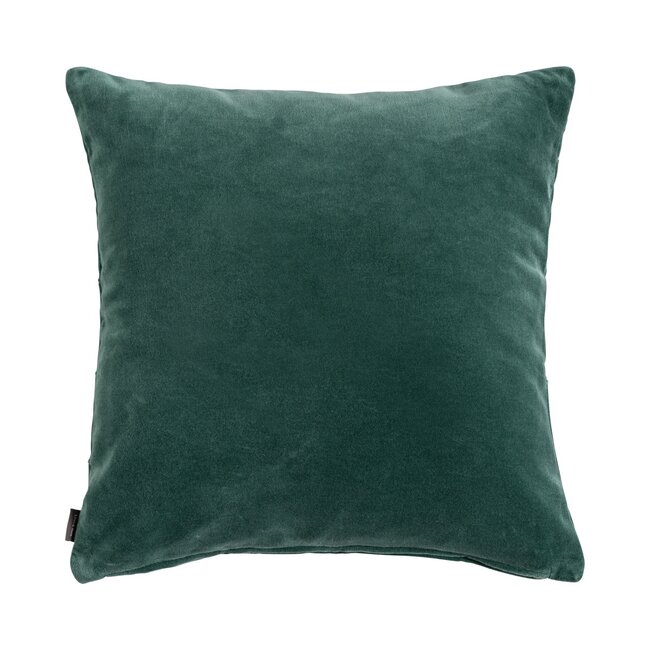 Linen & More Uneven Pintuck kussen blauw groen 45x45cm