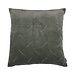 Linen & More Maha kussen groen 45x45cm