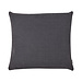 Linen & More Solid Canvas kussen blauw 45x45cm