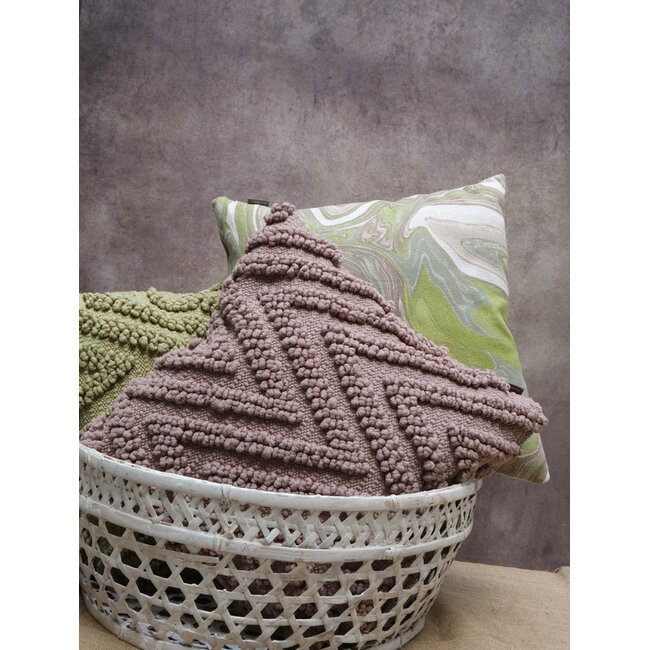 Linen & More Bliss kussen groen 45x45cm