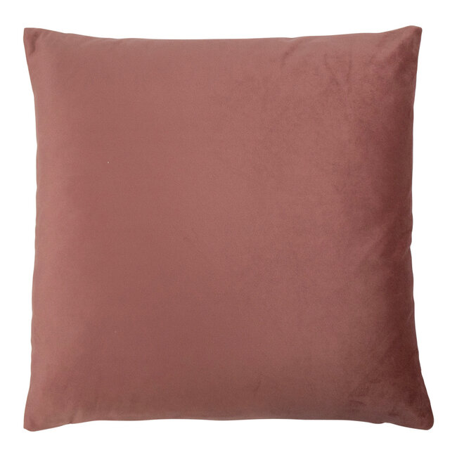 Linen & More Derry kussen koraal 45x45cm