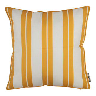 2Lif St. Raphael Streep kussen geel 47x47cm