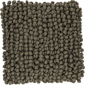 Linen & More Bergen Kussen olive 45x45cm