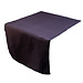 2Lif Como Tafelloper zwart 45x240cm