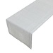 Linen & More Medium Fine Streep Tafelloper donker grijs 50x140cm