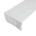 Linen & More Sara Stonewash Tafelloper zilver grijs 50x140cm