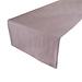 Linen & More Jazz Tafelloper donker grijs 50x140cm