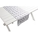 2Lif Mila Outdoor Tafelloper taupe/grijs 42x145cm
