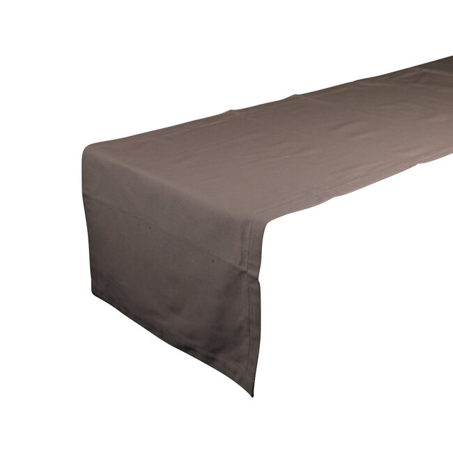2Lif Sollana Tafelloper taupe 40x145cm