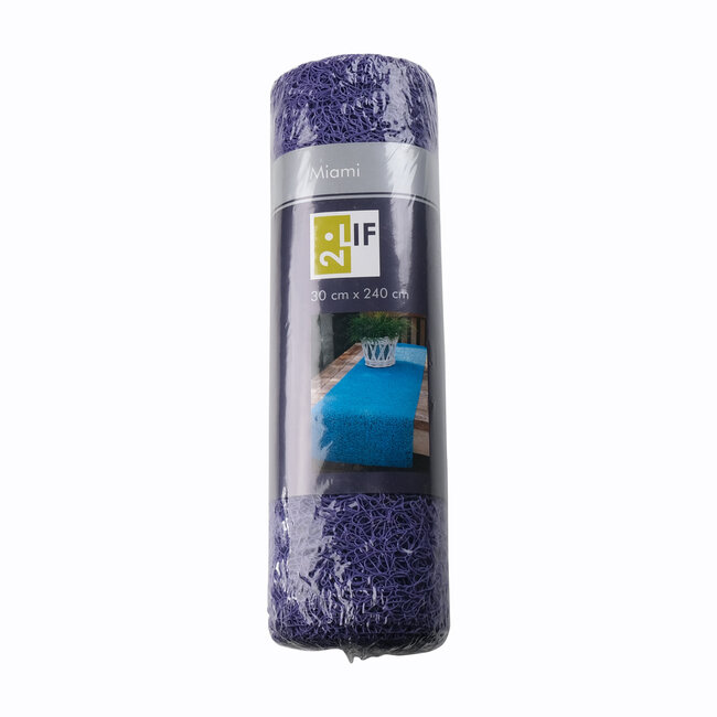 2Lif Miami Outdoor Tafelloper lila 30x240cm