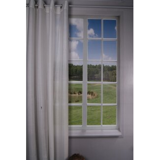 2Lif Lisboa curtain white 140 cm x 260 cm