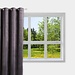 Linen & More Vintage Velvet gordijn zwart 140x245cm