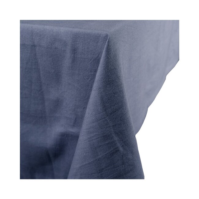 Linen & More Jazz Tafelkleed Textiel mirage blauw 140x300cm