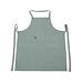 Linen & More Pinstripe Groen Schort blauw 75x90cm