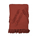 Linen & More Plaid Rodez roodbruin 130x170cm