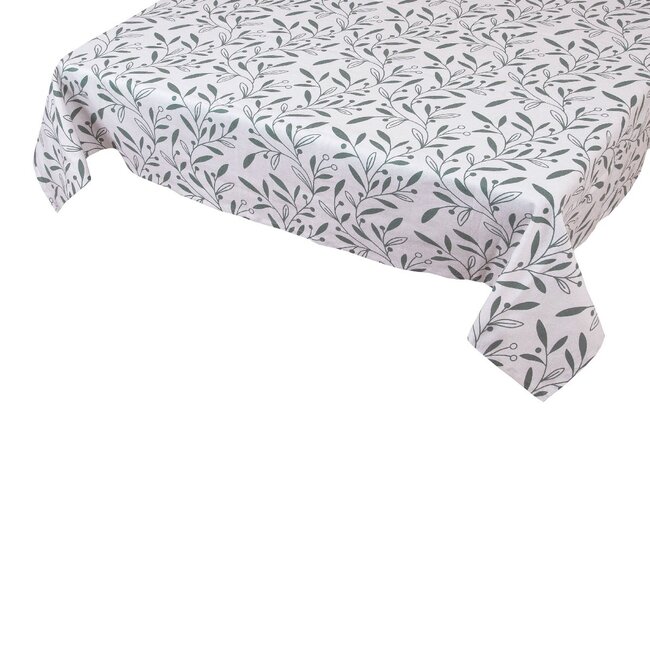 Linen & More Liberty Tafelkleed Textiel sage groen 140x300cm