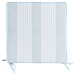 2Lif New Classic Streep Outdoor zitkussen blauw 40x40cm+5cm