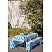 2Lif Beer Tableset Bavarian Vlamvertragend Baverian blauw 1st 100x260cm/ 2st 220x25x45cm
