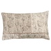 Linen & More Patchwork Bloem kussen beige 30x50cm