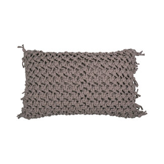 Linen & More Vigo kussen beige 30x50cm