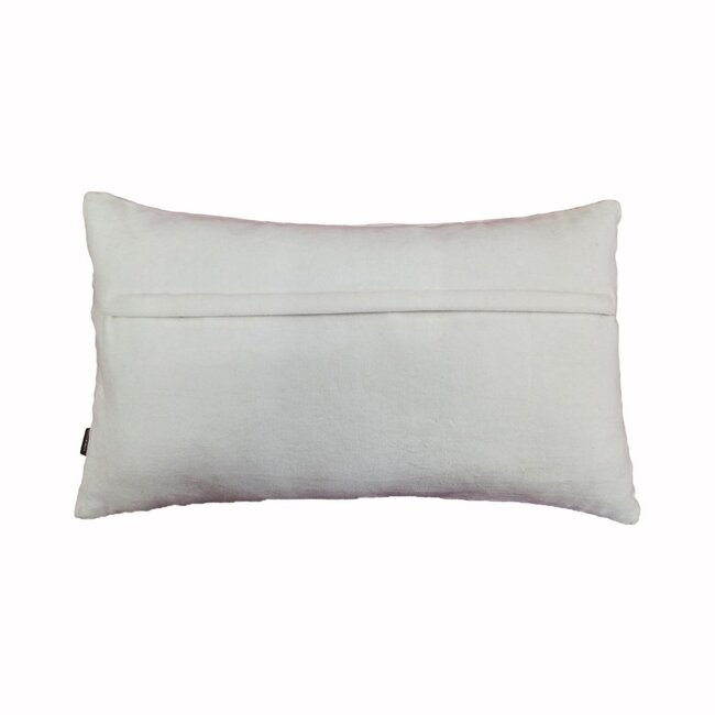 Linen & More Smock Velvet kussen gebroken wit 30x50cm