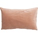 Linen & More Fluweel Chambray kussen roze 30x50cm