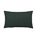 Linen & More Uneven stitching blue green cushion 30 x 50 cm
