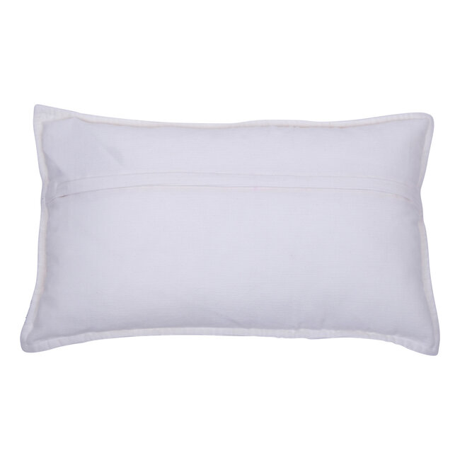Linen & More Bobbi kussen gebroken wit 30x50cm