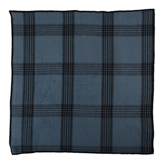 Linen & More Zwart Ruit Servet mirage blauw 40x40cm (set of 2)