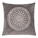 Linen & More Preston Fluweel kussen grijs 60x60cm