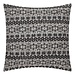 Linen & More New Nordic kussen zwart wit 60x60cm