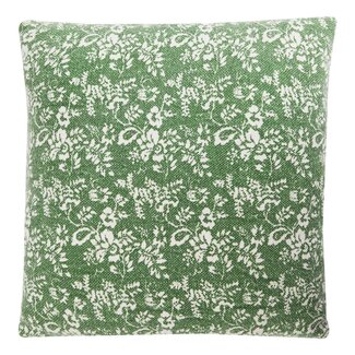 Linen & More Bloem Garden kussen groen 60x60cm (7 loops)