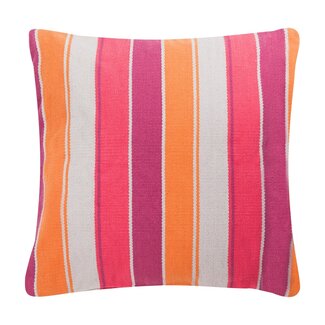 Linen & More Big Streep kussen multicolor 60x60cm