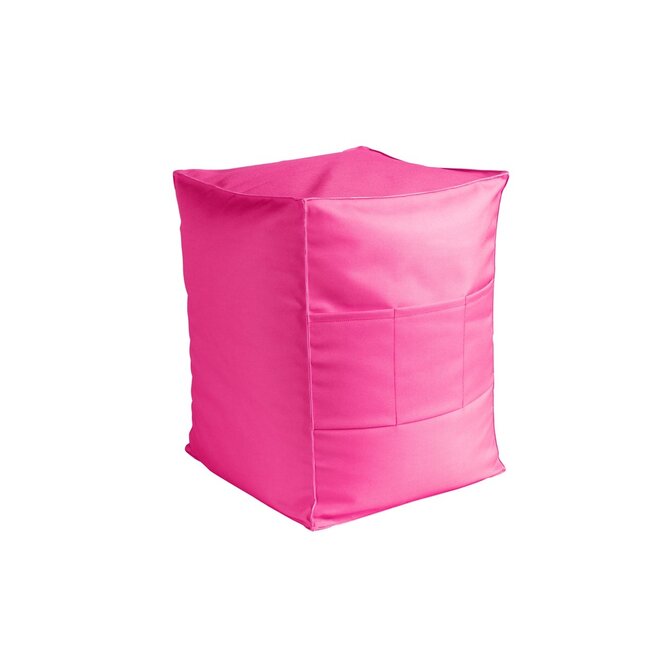 2Lif St. Tropez Tropez Poef roze 40x40x50cm