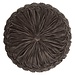 Linen & More Kanan Velvet kussen bruin dia40x10cm