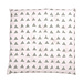 Linen & More Triangle Frosty stoelkussen groen 40x40cm+5cm