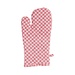 Linen & More Dutch Check Ovenwant rood 18x33cm