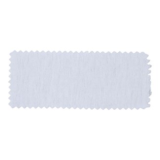 2Lif DSM lapje molton wit 5 cm x 12 cm gekarteld